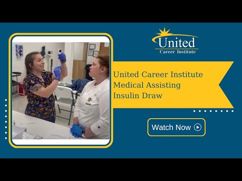 United Career Institute Medical Assisting Insulin Draw