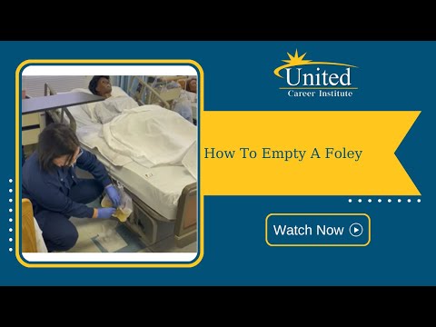 How to Empty a Foley