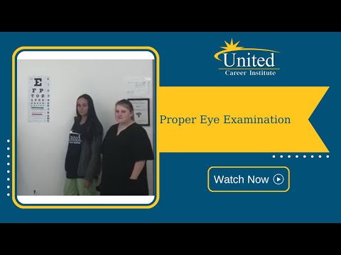 Proper Eye Examination
